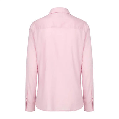 Light pink Hoggs of Fife Ladies Callie Twill Shirt, perfect for country clothing and outdoors