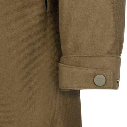 Olive green Hoggs of Fife Ladies Torness Trilaminate Smock with buttoned cuff