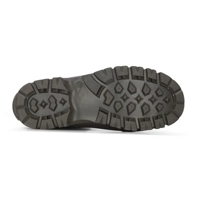 Lugged boot sole on Hoggs of Fife Newport Neoprene Wellingtons for outdoor adventures