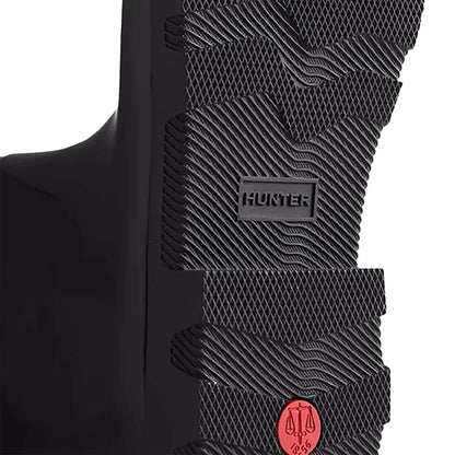Black rubber boot sole of the Hunter Unisex Downpour Insulated Boot for durability