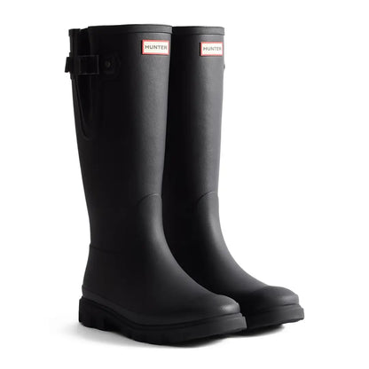 Black Hunter Unisex Field Downpour Adjustable Boots for all-weather style