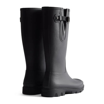 Black Hunter Unisex Field Downpour Adjustable Boots for rainy days