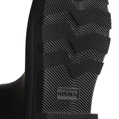 Black boot sole on Hunter Unisex Field Downpour Adjustable Boots for waterproof style