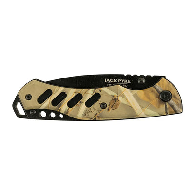 Camouflage folding knife from Jack Pyke, a versatile 3 inch sporter knife
