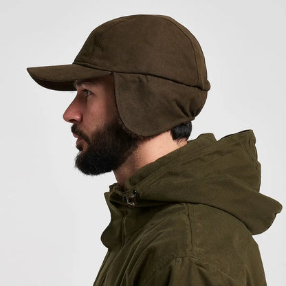 Olive green Jack Pyke Alaska Hat with ear flaps