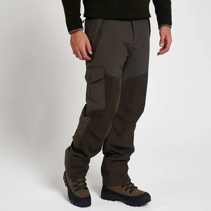 Jack Pyke Ashcombe dark olive cargo pants with two zipped pockets