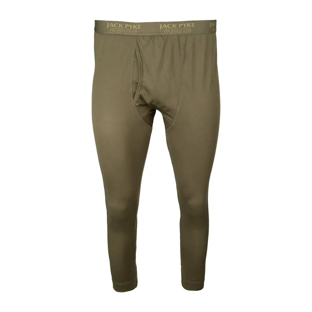 Olive-green Jack Pyke Base Layer Set for cozy country clothing and hunting adventures