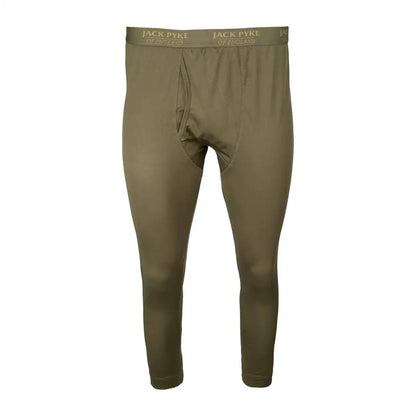 Olive-green Jack Pyke Base Layer Set for cozy country clothing and hunting adventures