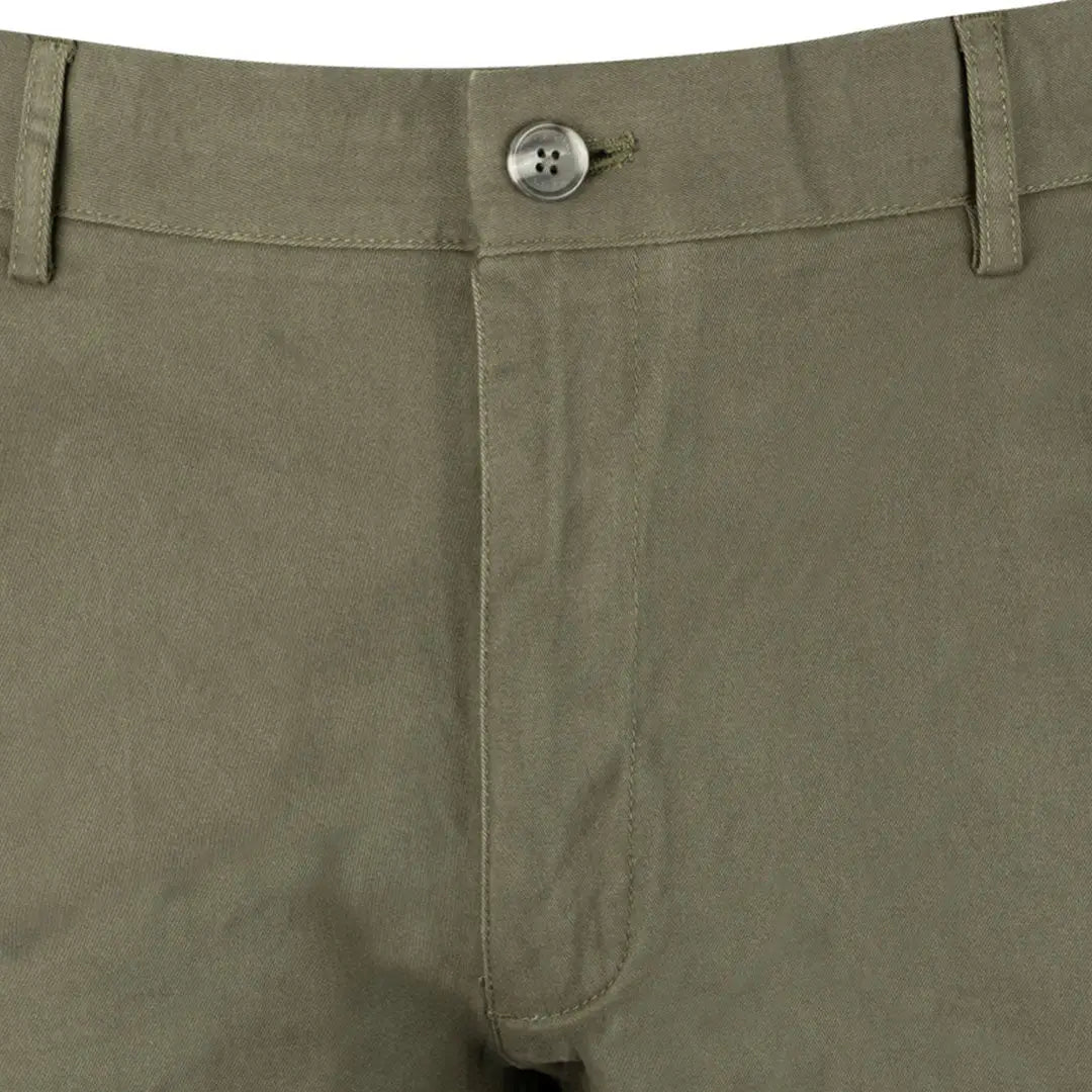 Khaki-colored Jack Pyke Chino Trousers perfect for a casual look