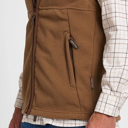 Jack Pyke Countryman 300gsm micro fleece gilet with zip pockets