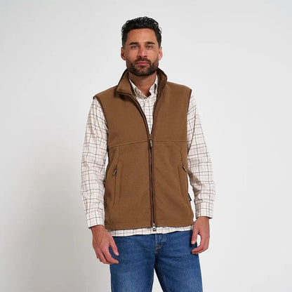 Jack Pyke Countryman 300gsm micro fleece gilet vest with zipper and pockets