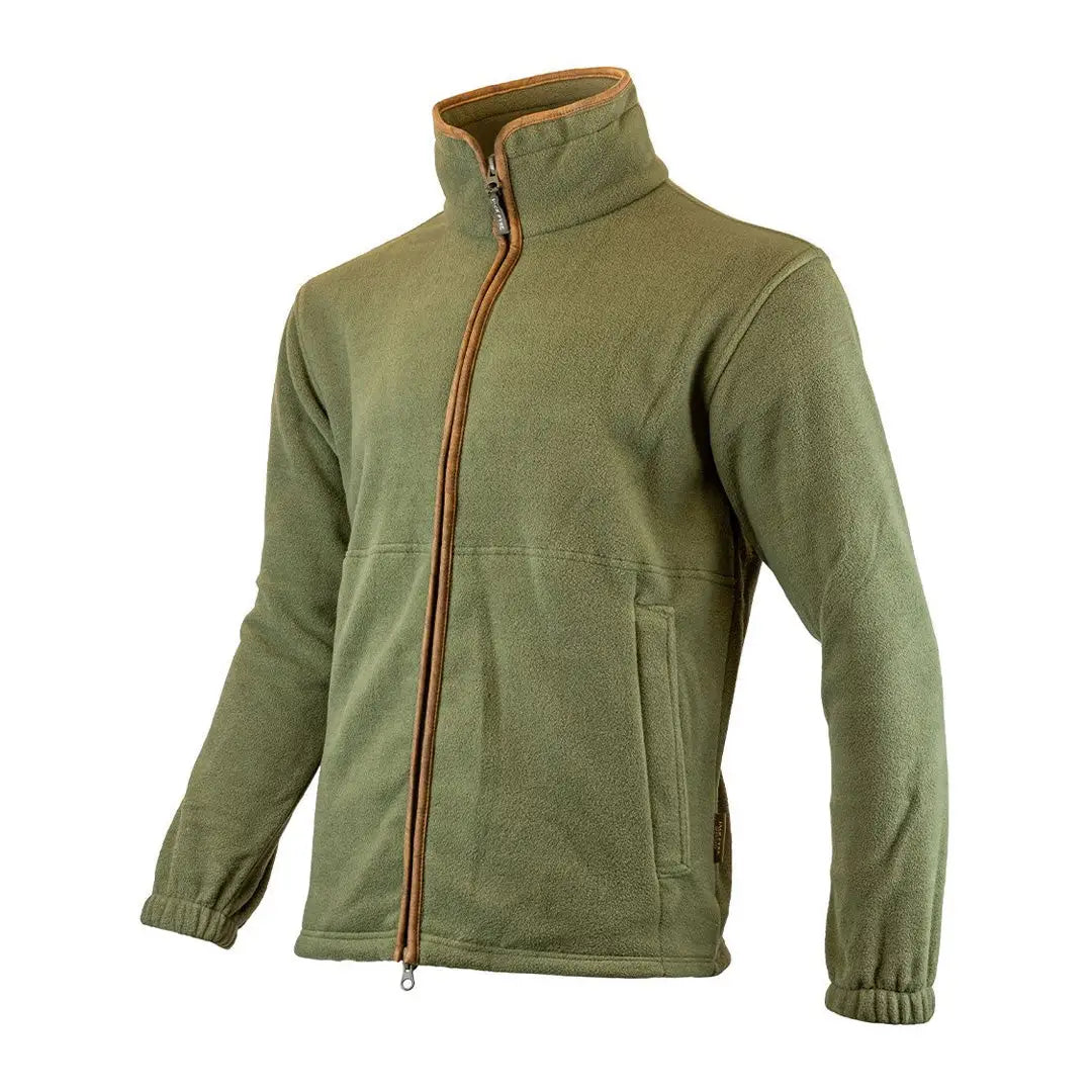 thumbnail image 2 of Jack Pyke Men's Waterproof Fleece Jacket – Green, Thermal & Warm For Hunting/Shooting 2 of 4