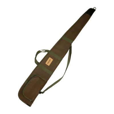 Jack Pyke Duotex shotgun slip in olive green canvas with black trim