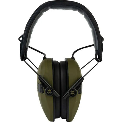 Olive green Jack Pyke Electronic Ear Defenders for hearing protection