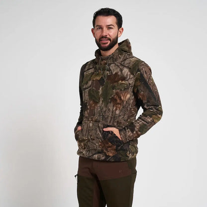 Jack Pyke Fieldman fleece hoodie in camo pattern