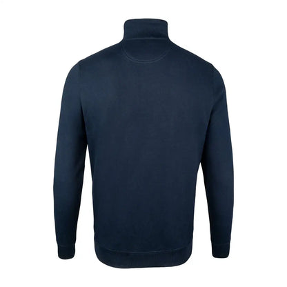Dark navy blue Jack Pyke half zip sweatshirt with soft fabric finish