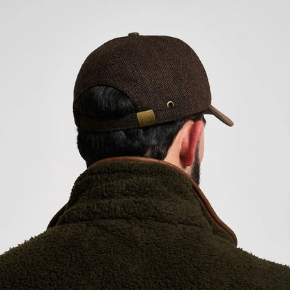 Jack Pyke herringbone baseball cap in brown pattern