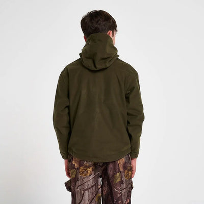 Olive green hooded Jack Pyke Junior Galbraith Smock
