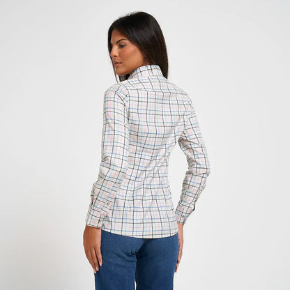 Jack Pyke ladies countryman long sleeved shirt in pastel plaid