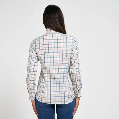 Jack Pyke Ladies Countryman long sleeved shirt in pastel check