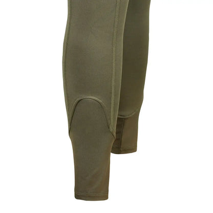 Jack Pyke ladies leggings in olive green with ribbed texture