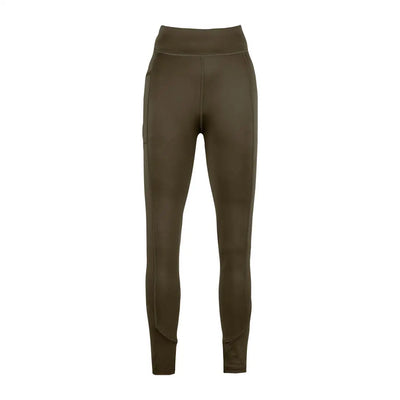 Jack Pyke ladies leggings in olive green, high-waisted and form-fitting