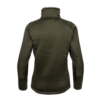 Jack Pyke Ladies Scandinavian fleece jacket in olive green