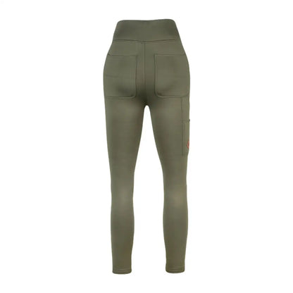 Jack Pyke ladies utility leggings in olive green with pockets