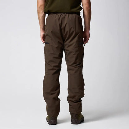 Jack Pyke Weardale brown durable fabric hiking pants with pockets and elastic waistband