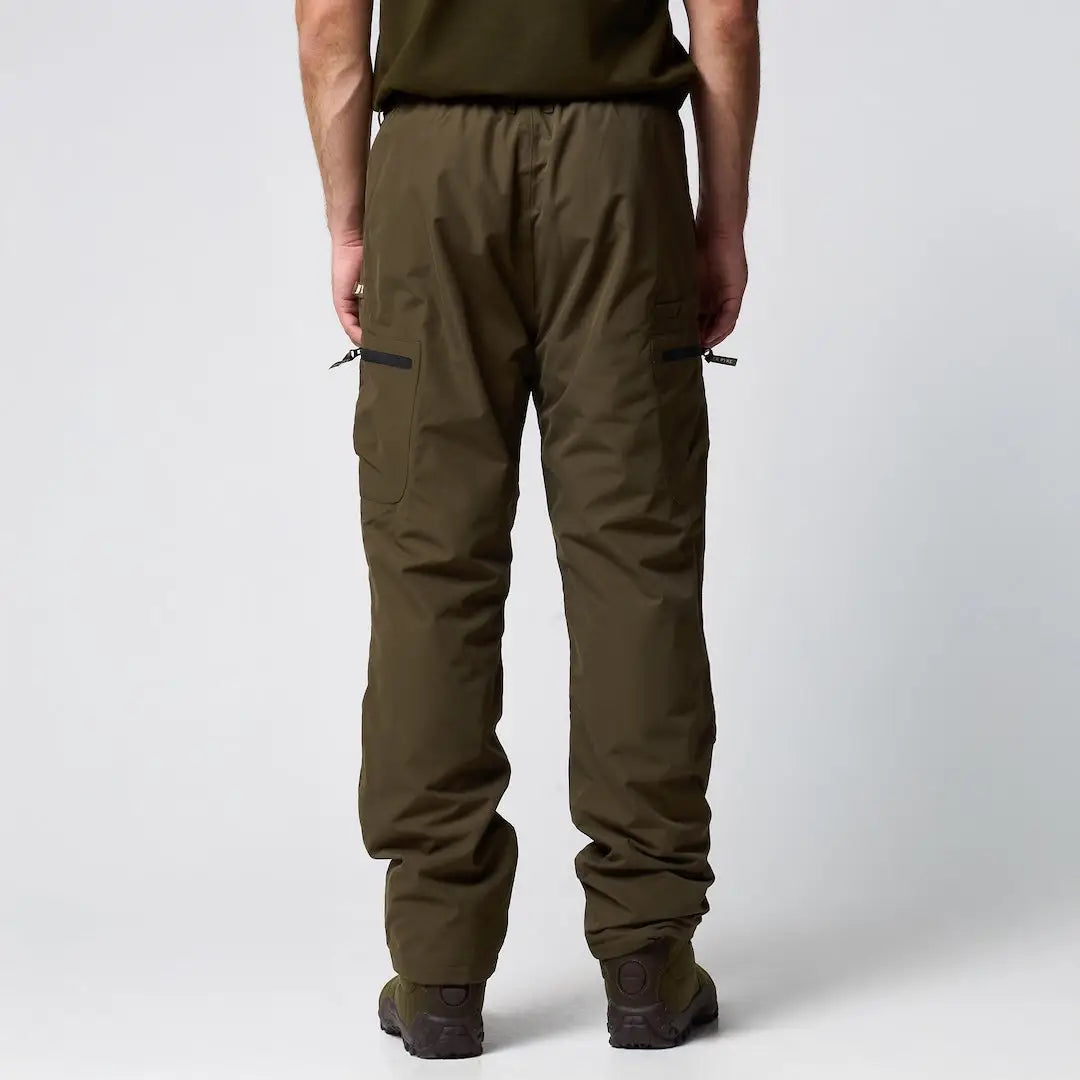 Jack Pyke Weardale olive green cargo pants with pockets and drawstring