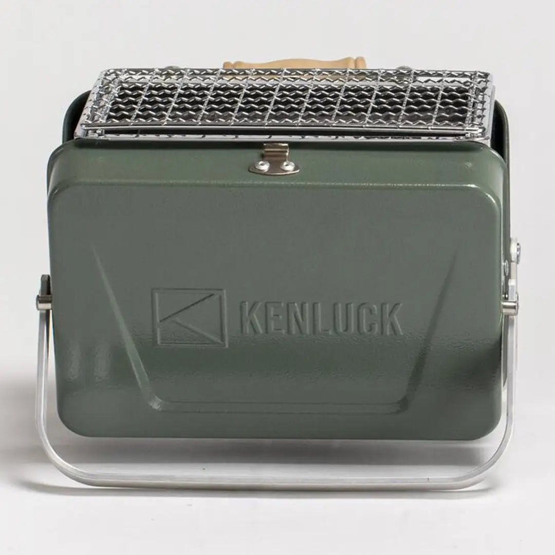 Portable Green Grill perfect for outdoor cooking with the Kenluck Mini Grill