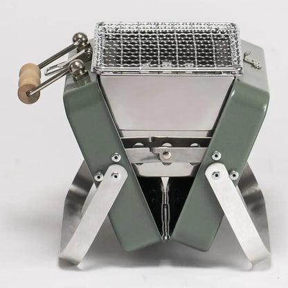 Portable Kenluck Mini Grill perfect for BBQs and outdoor cooking adventures