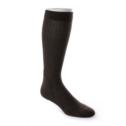 Brown knee-high sock from Le Chameau Country Cross Socks for outdoor and hunting wear
