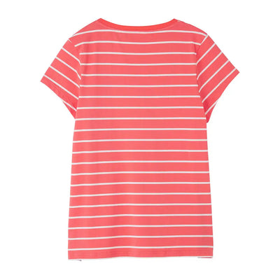 Lighthouse Ladies Ariana striped short-sleeve T-shirt perfect for casual style