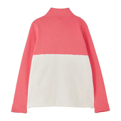 Lighthouse Ladies Haven II Jersey long-sleeved pink and white turtleneck top