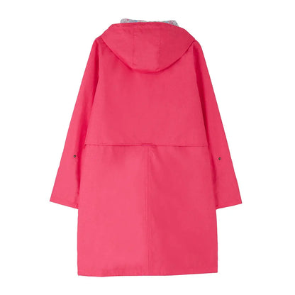 Hot pink Lighthouse Ladies Pippa Coat perfect for rainy days and stylish outings