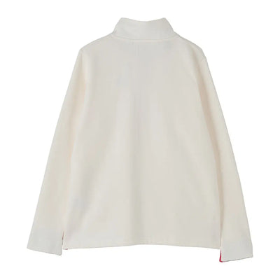 Lighthouse Ladies Shore II Jersey long-sleeved off-white turtleneck shirt perfect for casual style