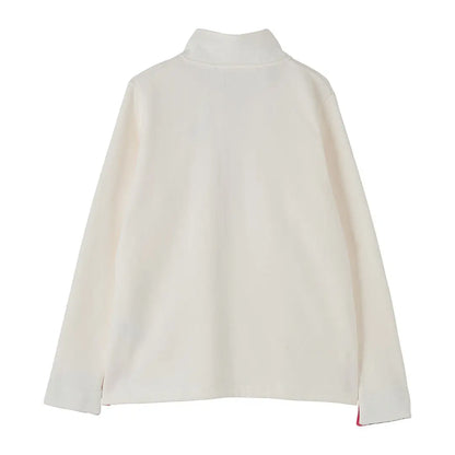 Lighthouse Ladies Shore II Jersey long-sleeved off-white turtleneck shirt perfect for casual style