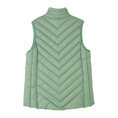 Light green quilted Lighthouse Laurel Gilet perfect for stylish ladies’ layering