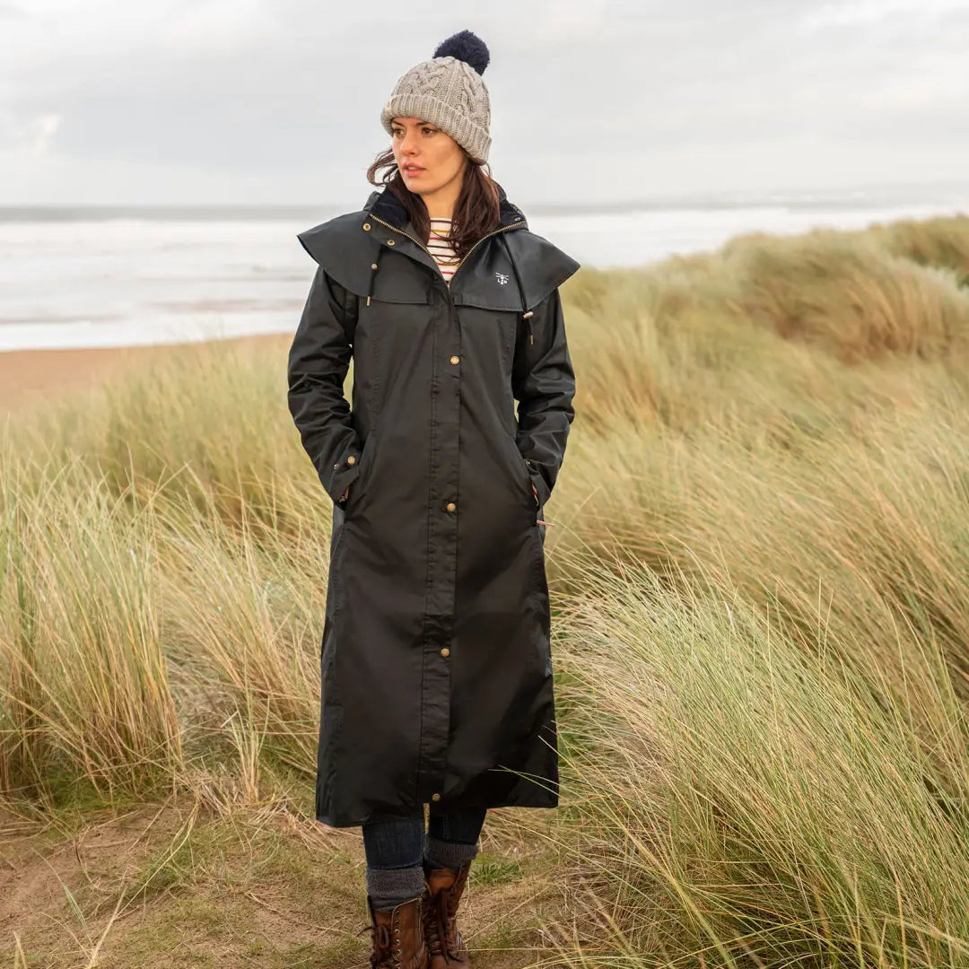 Full length waterproof coat womens discount