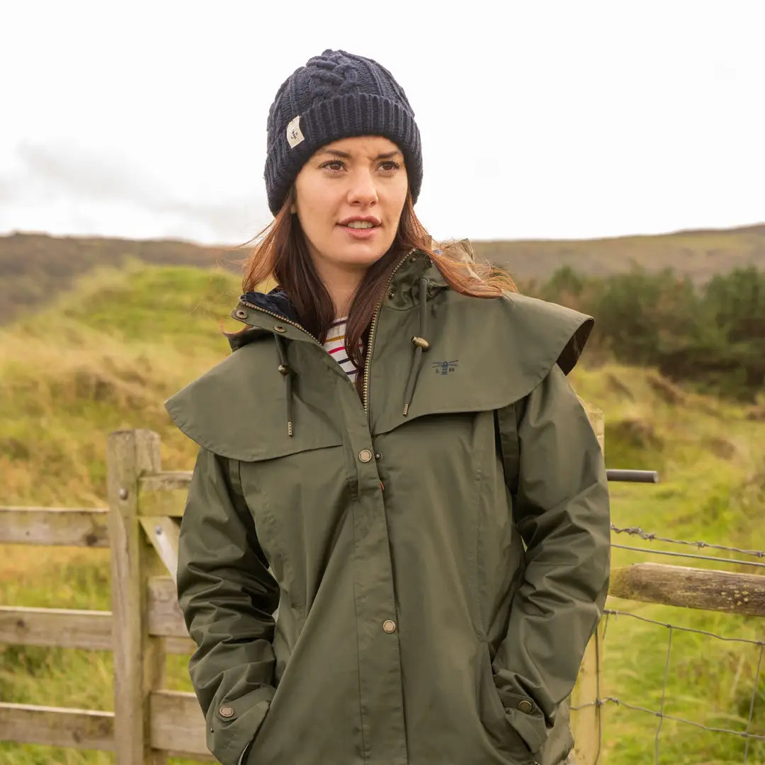 Lighthouse Outrider Ladies Waterproof Raincoat Fern New Forest Clothing