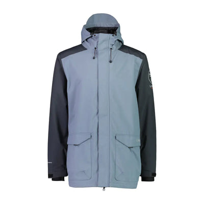 Two-tone waterproof jacket with hood and pockets, perfect for Line 7 Storm Armour10