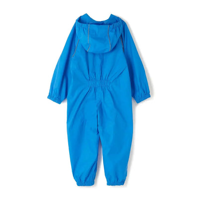 Blue hooded rain suit Mac in a Sac Origin 2 Puddlesuit packable waterproof breathable rainsuit