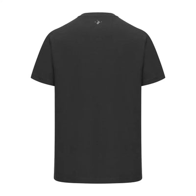 Black short-sleeved New Forest 2-Tone Graphic T-Shirt for country clothing and outdoors