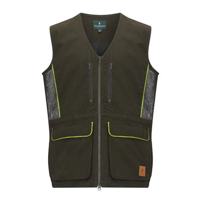 Olive green utility vest for dogs from Forest Dog Sports, perfect dog sports vest