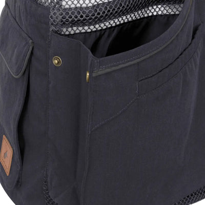Dark gray utility shorts with mesh lining for Forest Dog Training Vest II