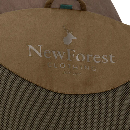 Brown jacket lining with mesh in the New Forest Explorer Gilet for ultimate comfort