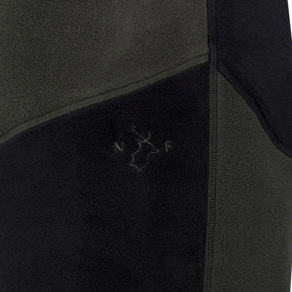Dark green and black New Forest Fleece Joggers with embroidered logo