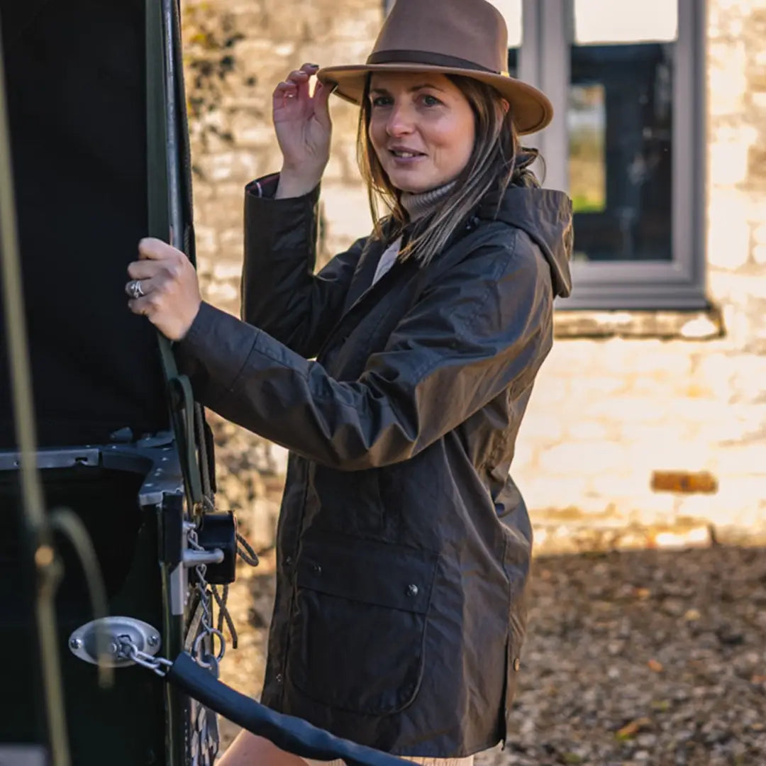 New Forest Freya Ladies Wax Jacket At New Forest New Forest Clothing