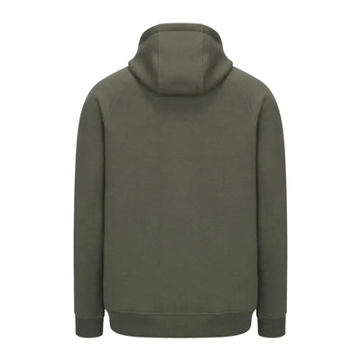 Olive green Forest Harrier hoodie perfect for cozy outdoor vibes and casual style